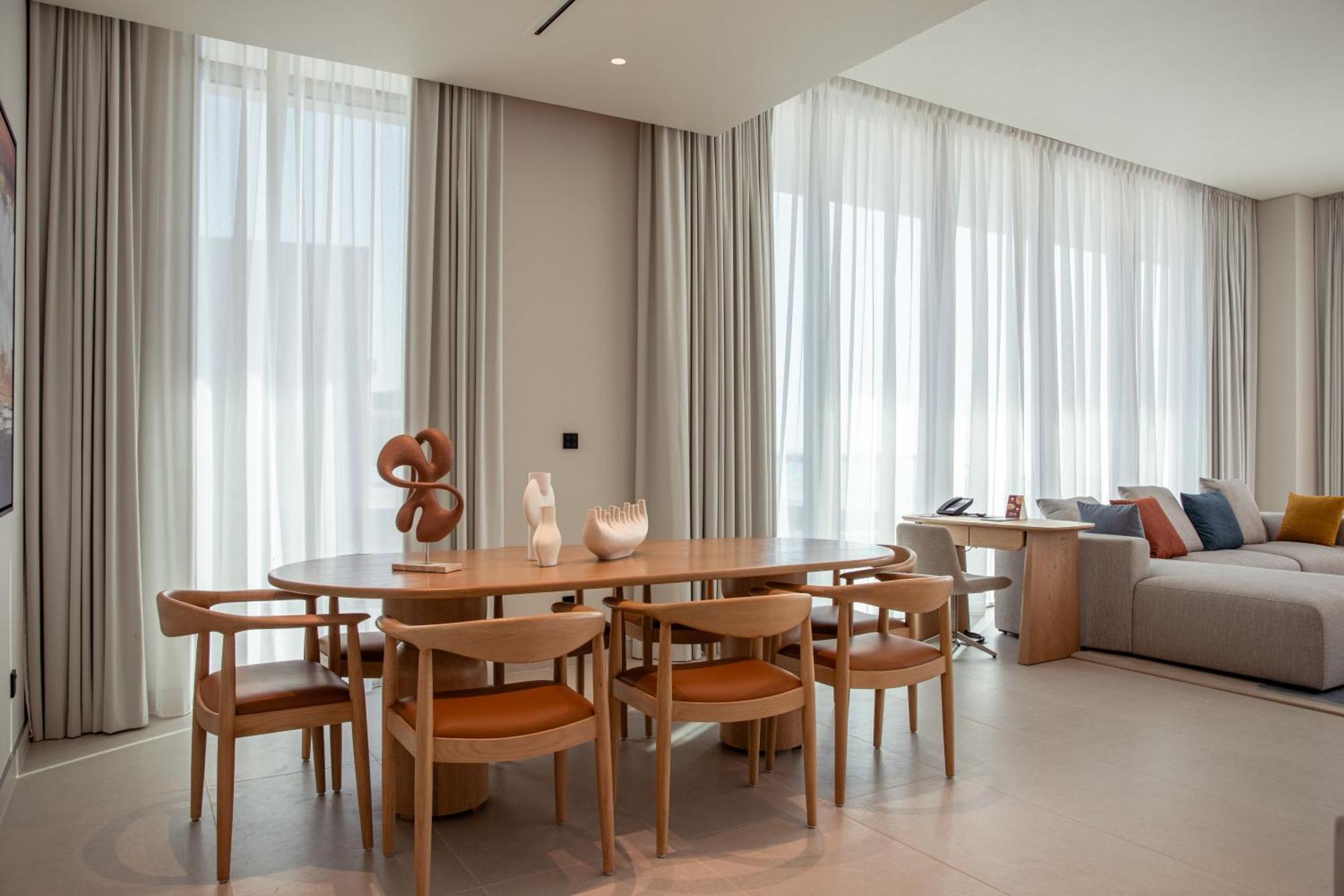 Ajman Hotel & Villas By Blazon Hotels Ngoại thất bức ảnh A dining room