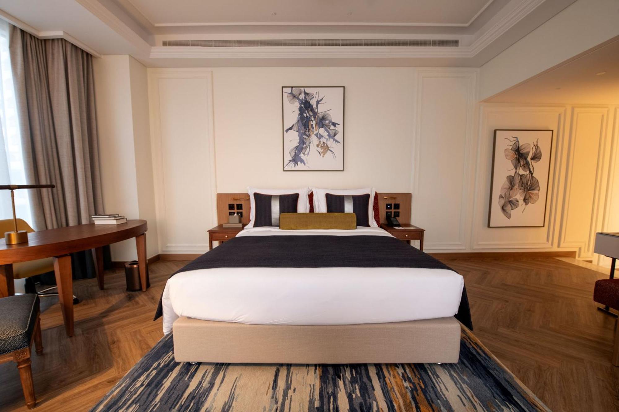 Ajman Hotel & Villas By Blazon Hotels Ngoại thất bức ảnh A bedroom at the hotel